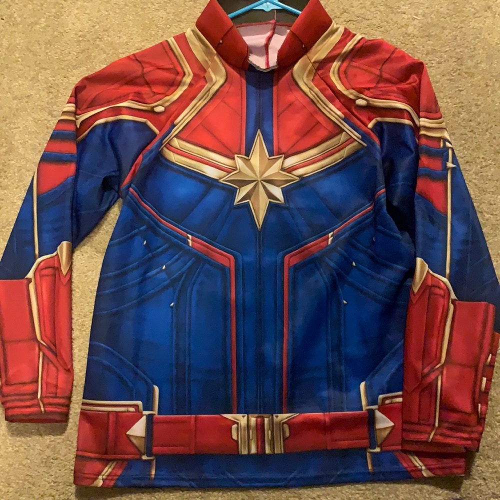 Capt Marvel costume